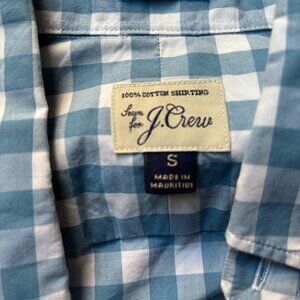 J. Crew Blue and White Button Down - Men's size Small